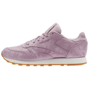 Reebok Classic Leather Turnschuhe Damen - HellLila - DE 538-PWC